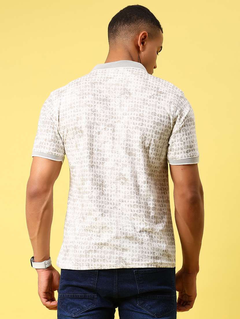 men solid short sleeve rgular fit polo t-shirt - 21898825 -  Standard Image - 3