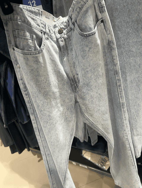 ice blue twill jeans - 21900868 -  Zoom Image - 0