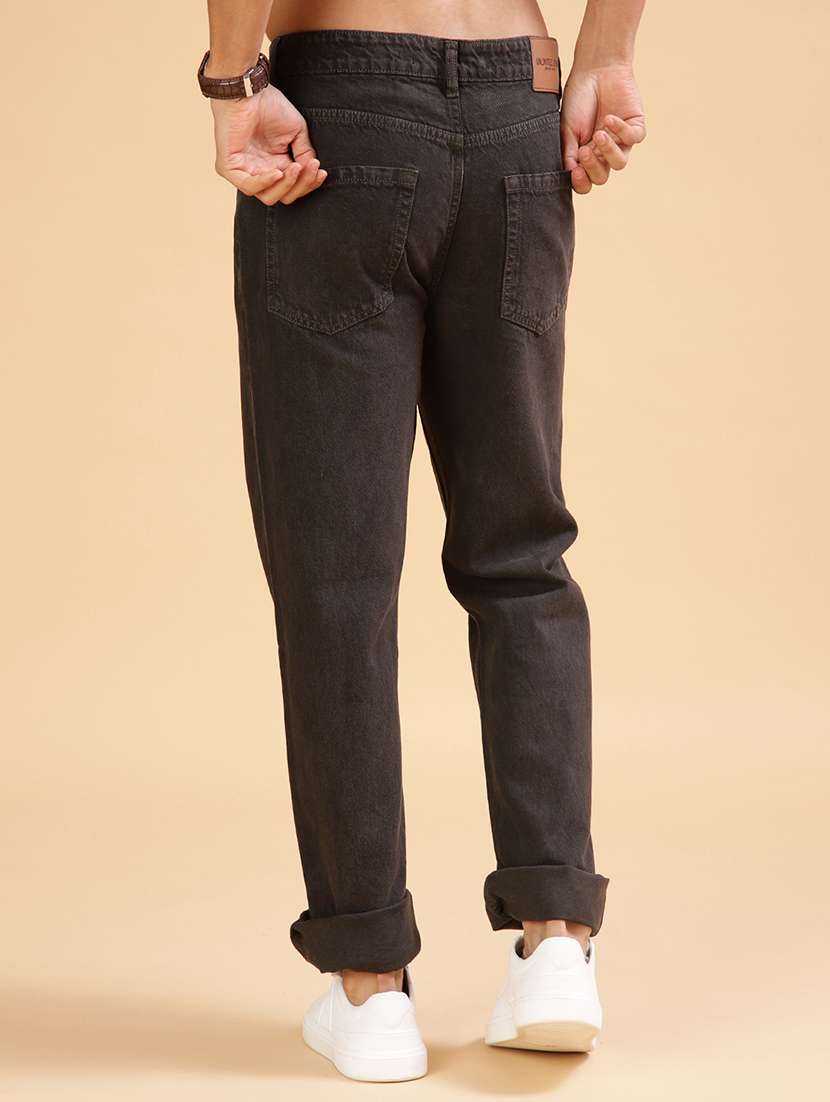 men plain mid rise full length jean - 21900869 -  Standard Image - 3