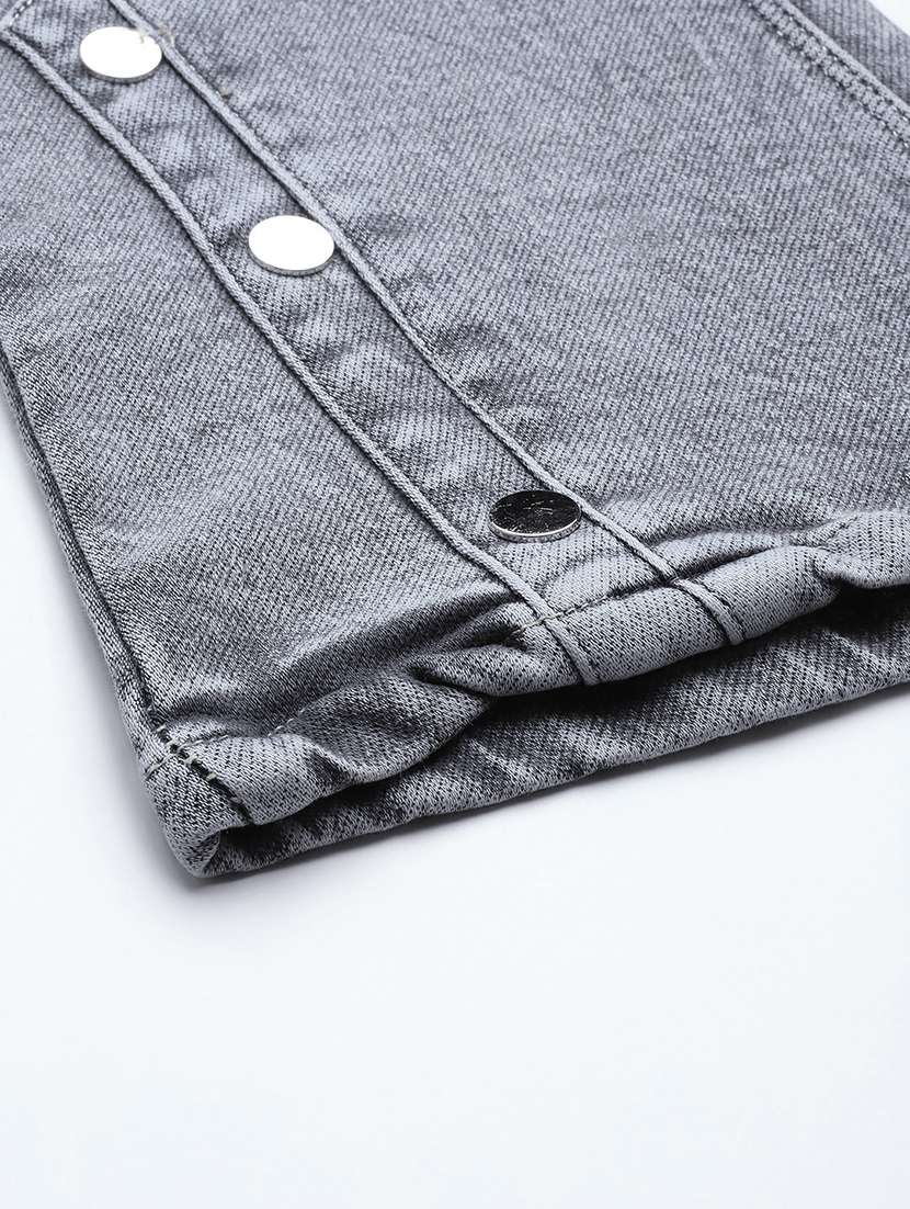 girls solid mid rise bootcut jean - 21901039 -  Standard Image - 5