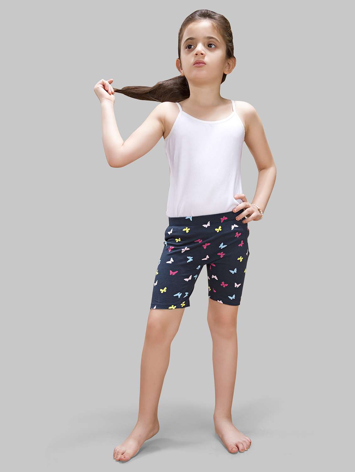 girls pack of 3 printed shorts - 21901324 -  Standard Image - 3