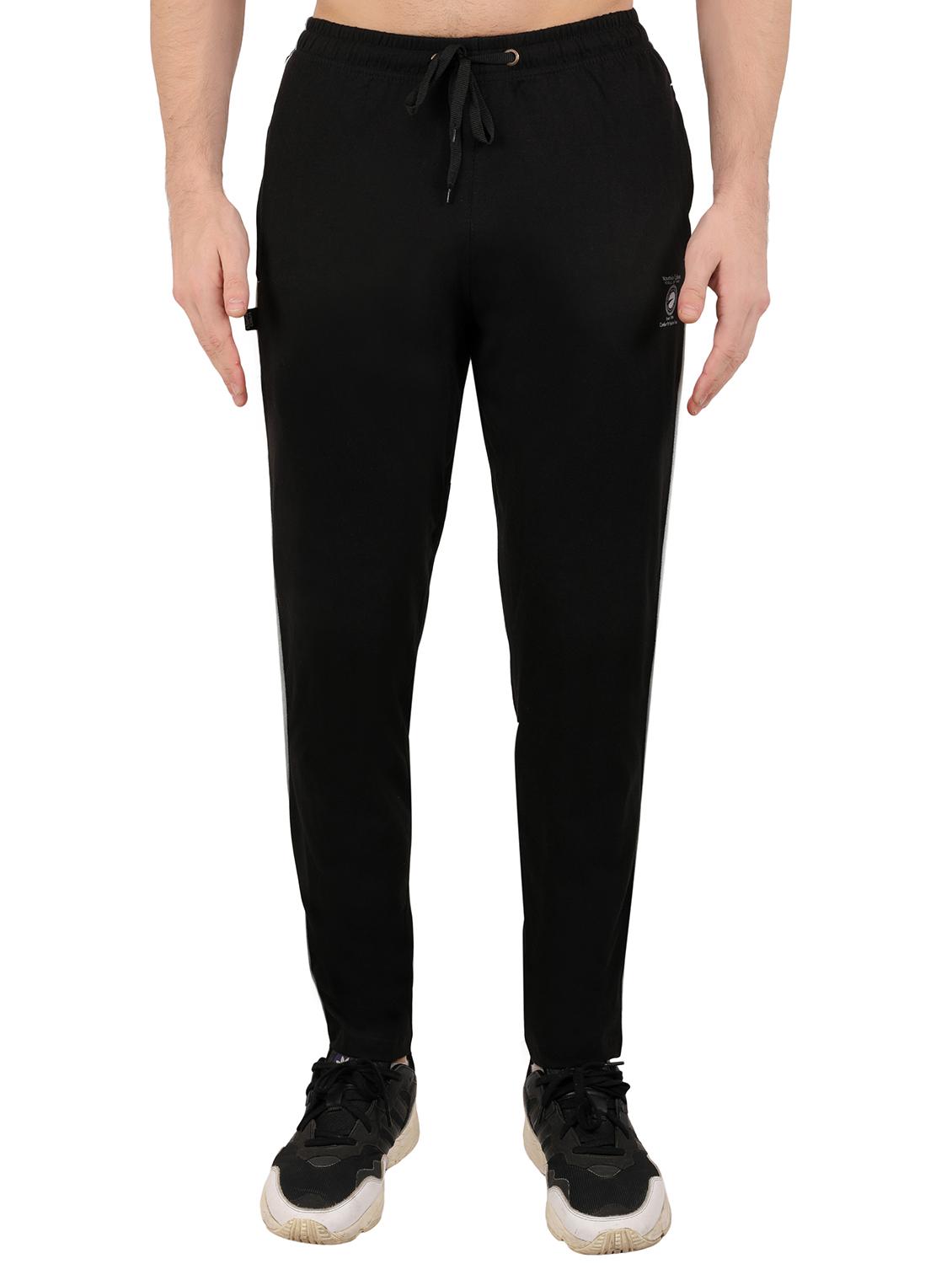 men solid mid rise full length track pant - 21903997 -  Zoom Image - 0