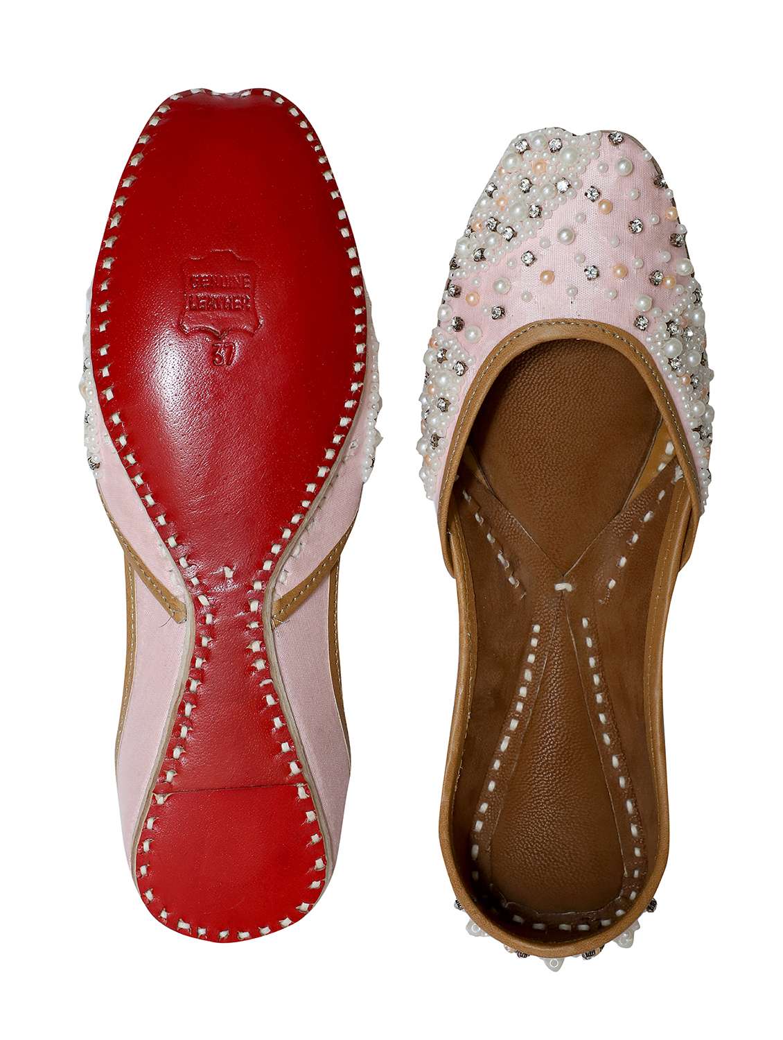 women handmade embroidered punjabi jutti - 21904319 -  Standard Image - 3