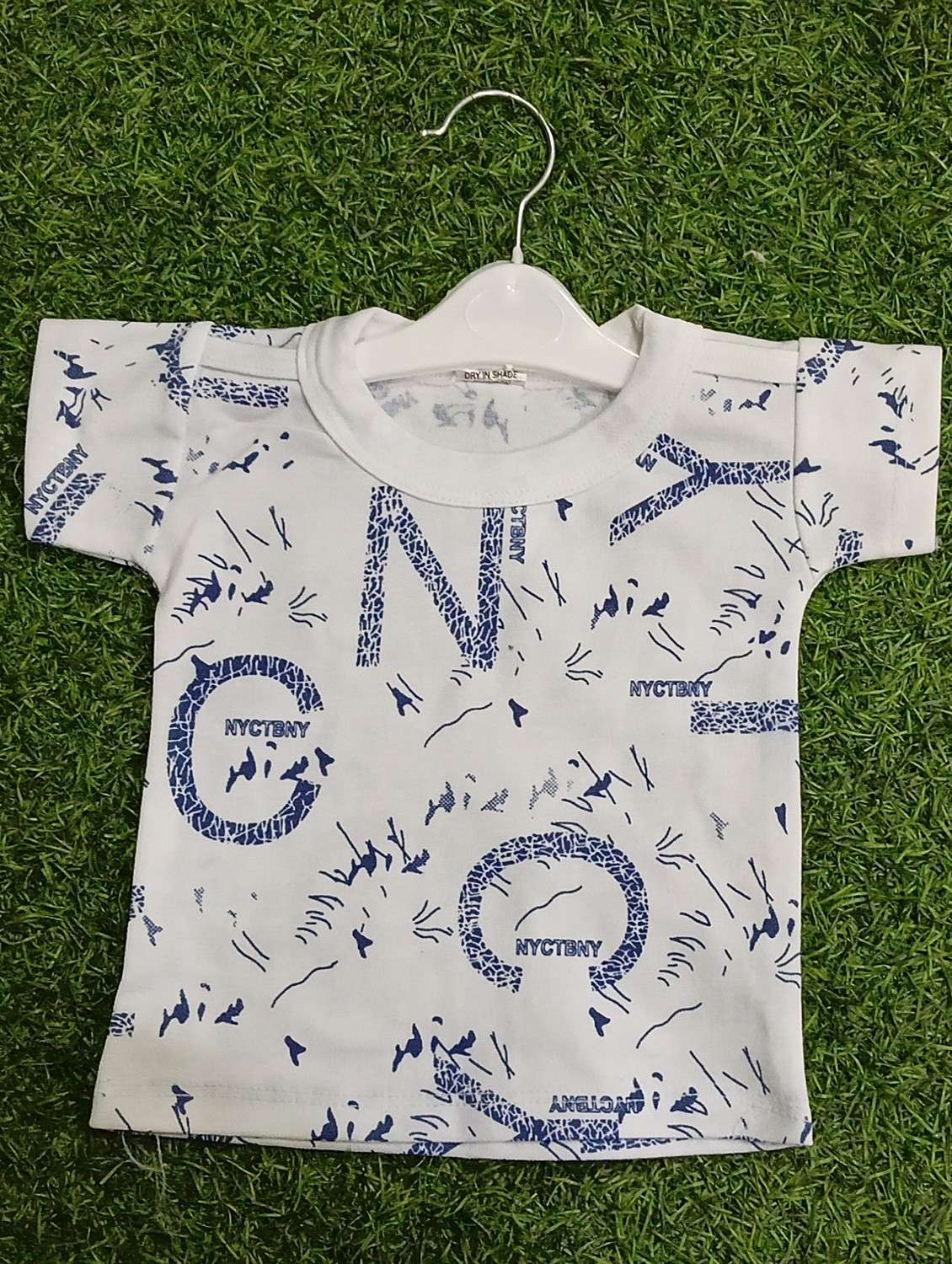 kids printed t-shirt & dungree set - 21904408 - Standard Image - 3