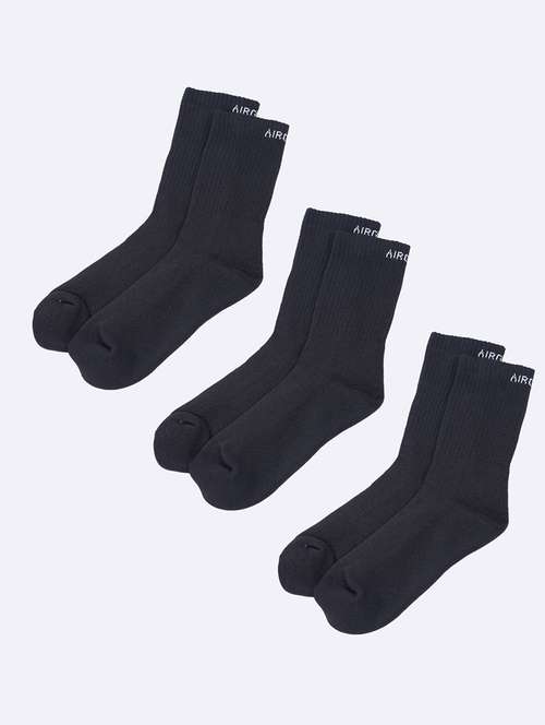 men pack of 3 above ankle length socks - 21904460 -  Standard Image - 0