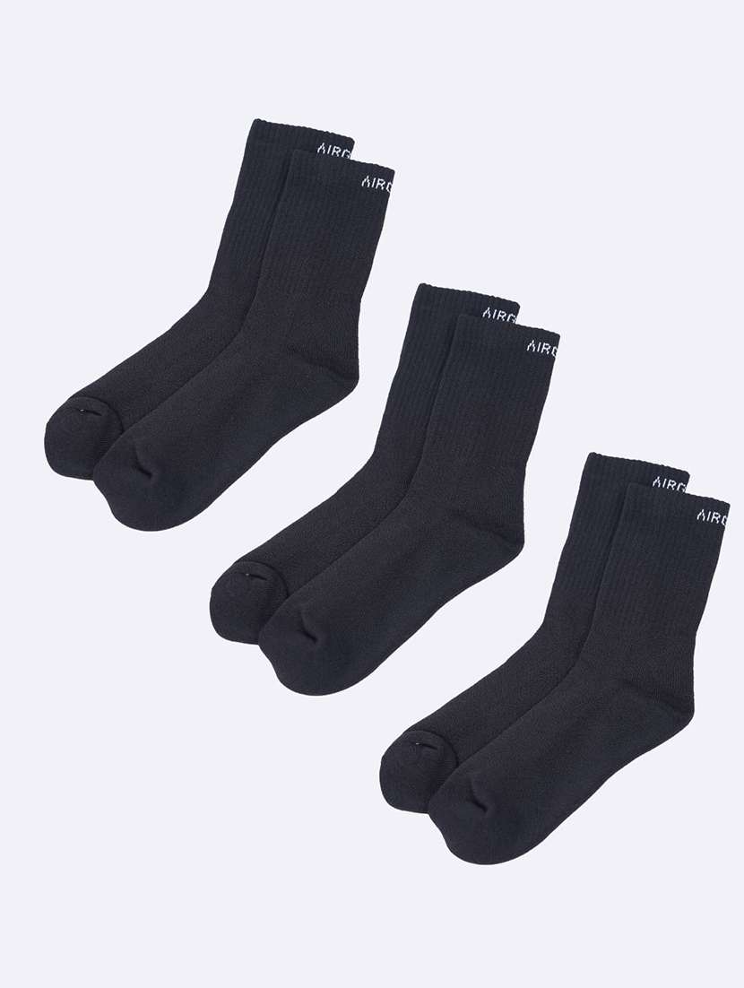 men pack of 3 above ankle length socks - 21904460 -  Zoom Image - 0