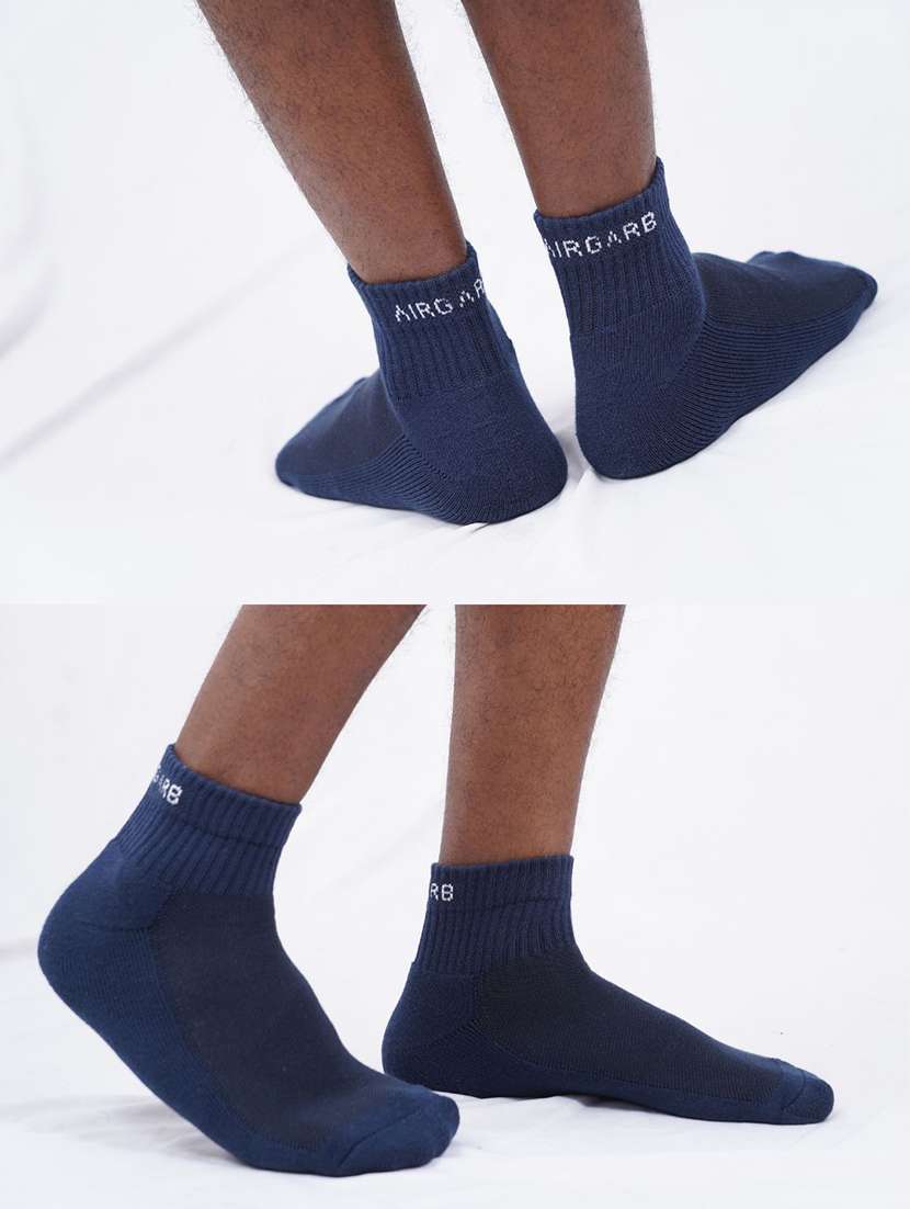 men pack of 3 ankle length sock - 21904470 -  Standard Image - 3