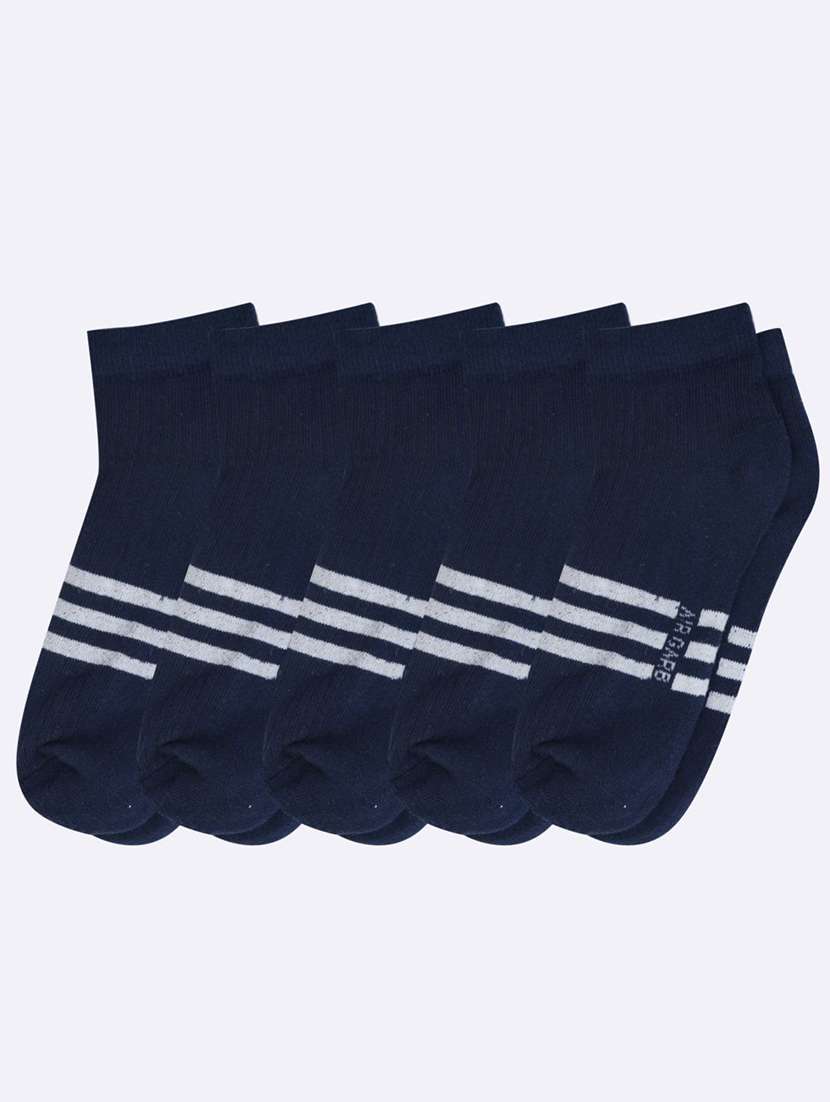 men pack of 5 ankle length sock - 21904521 -  Zoom Image - 0
