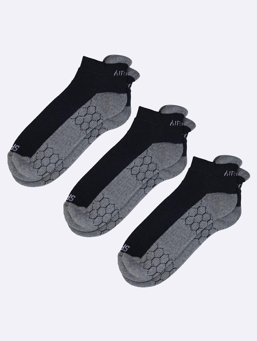 unisex pack of 3 ankle length sock - 21904529 - Zoom Image - 0