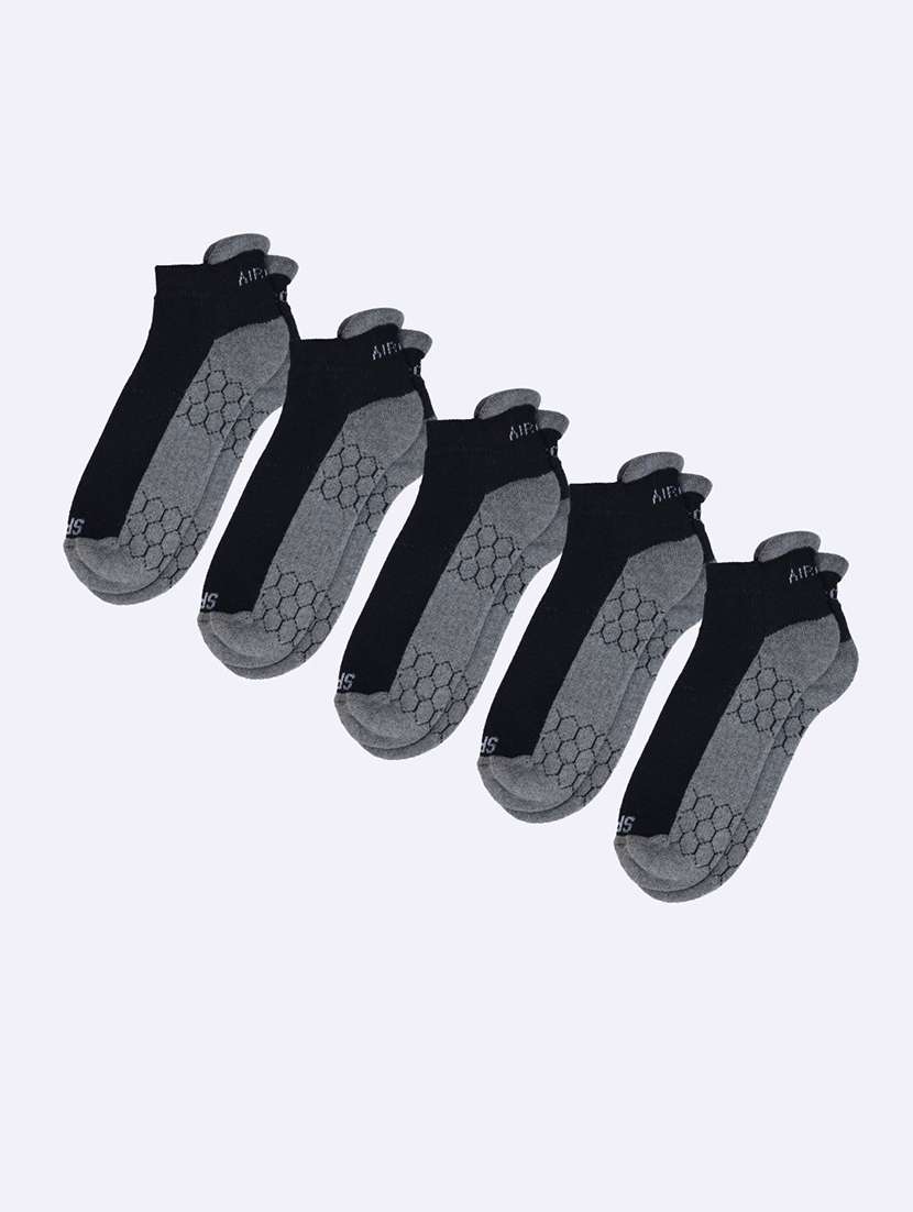 unisex pack of 5 ankle length sock