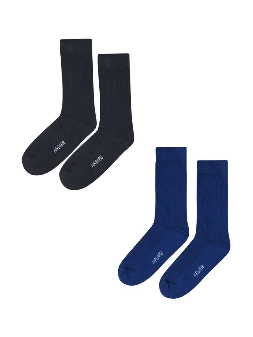 men pack of 2 above ankle length socks