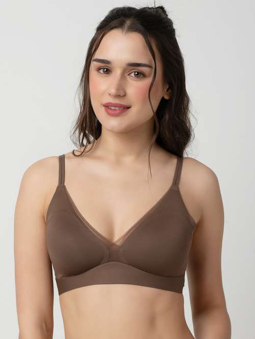 women solid lightly padded styled back  bra - 21904836 -  Standard Image - 0