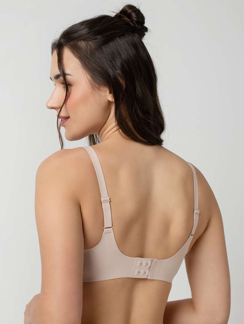 women solid lightly padded bra - 21904859 -  Standard Image - 3