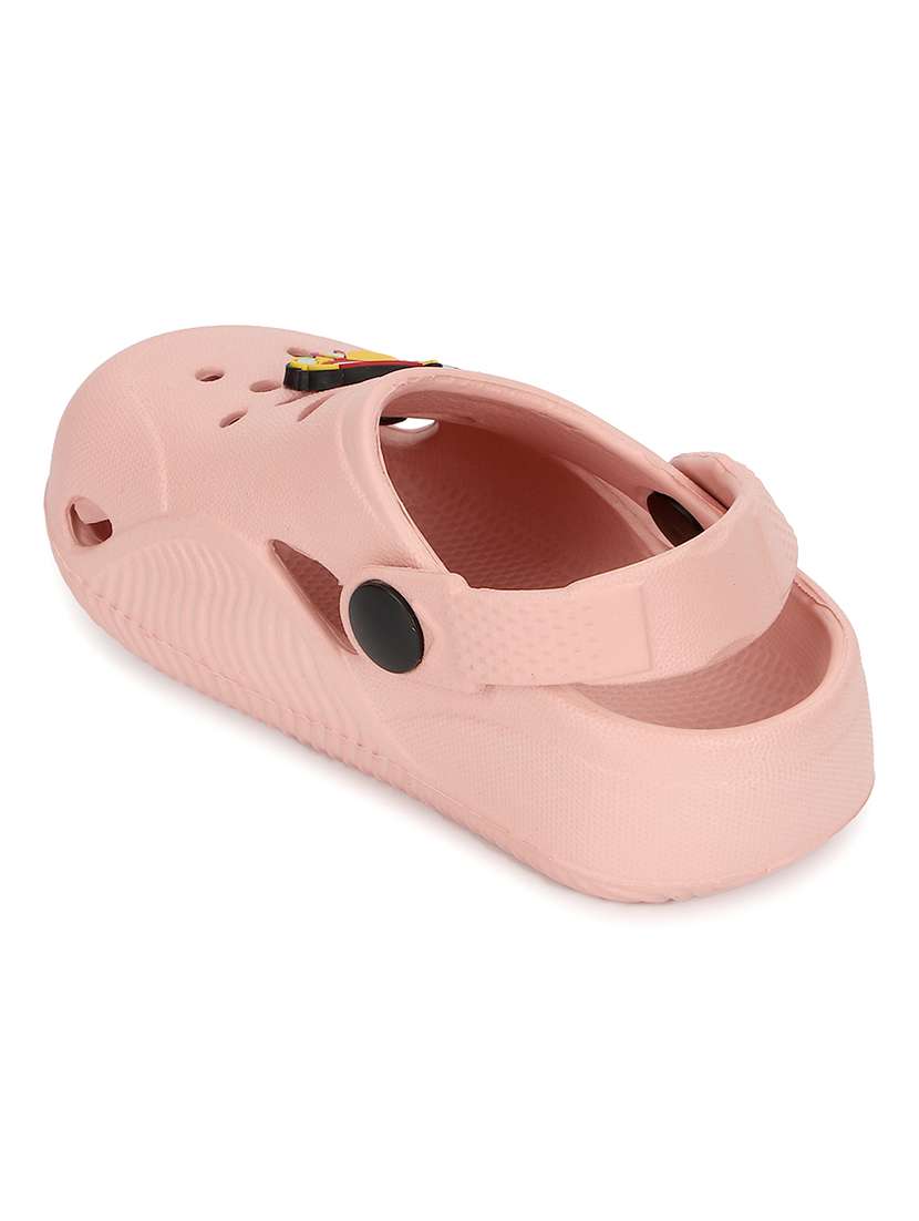 kids pink solid clog - 21904864 -  Standard Image - 3