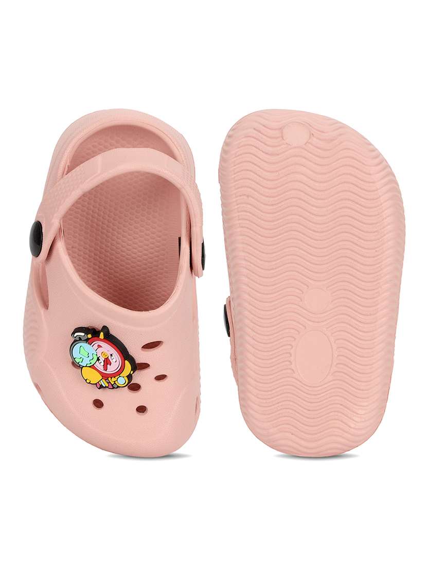 kids pink solid clog - 21904864 -  Standard Image - 5
