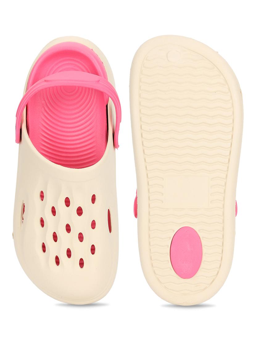 kids beige solid clog - 21904879 - Standard Image - 5