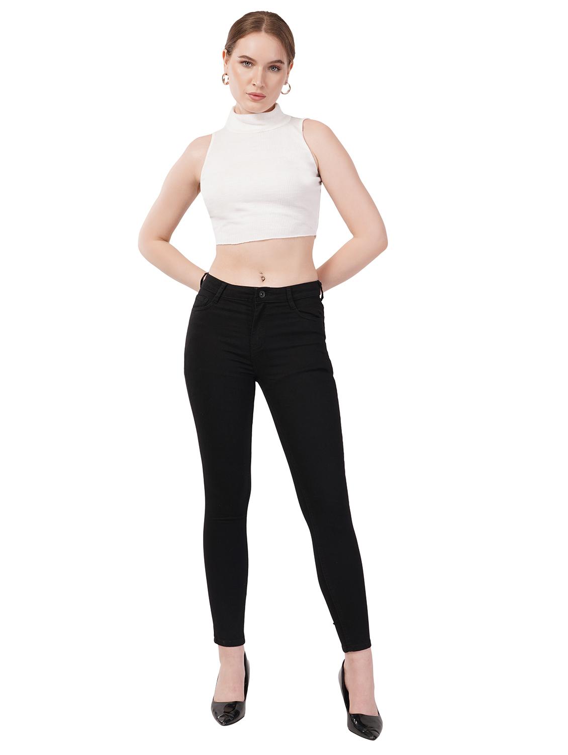 women solid high rise skinny jean - 21904902 - Standard Image - 5