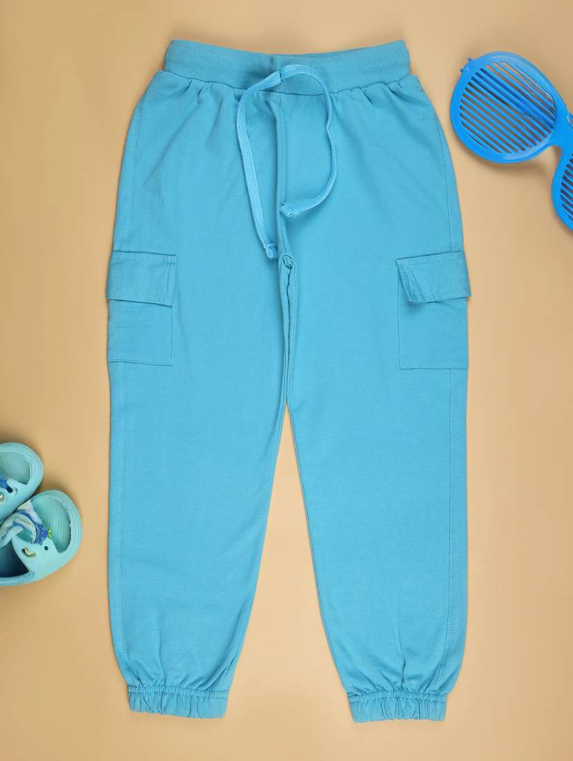 girls solid mid rise cargo - 21904972 -  Zoom Image - 0