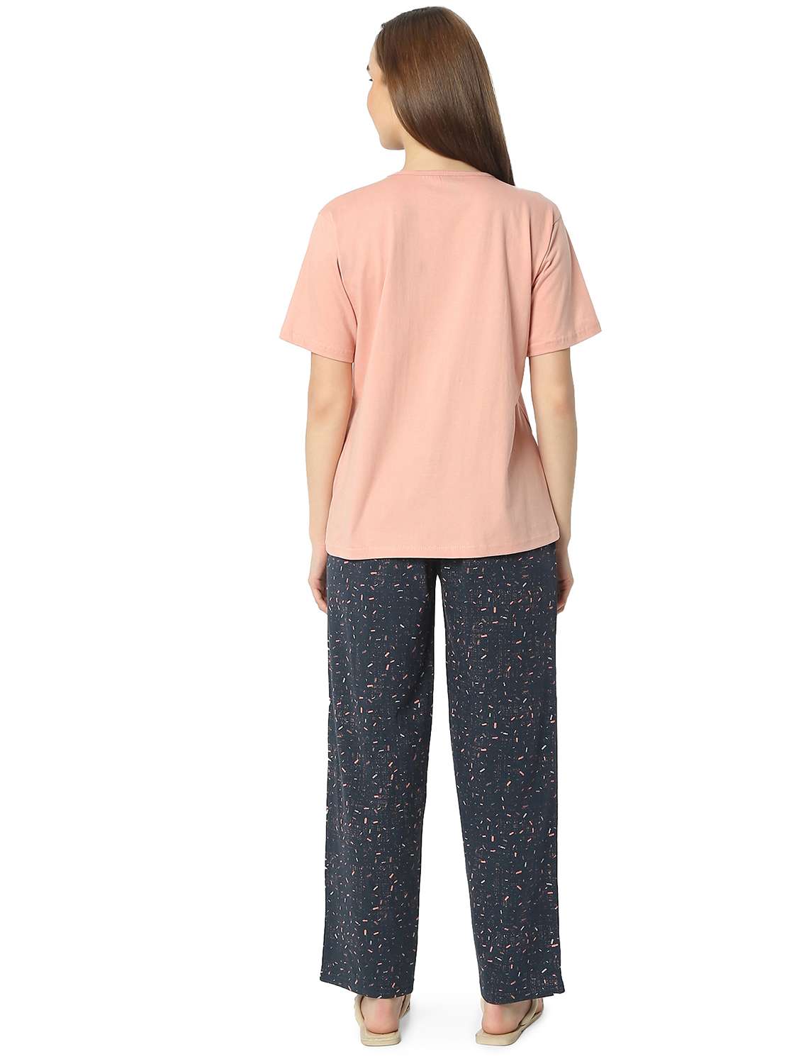 women printed nightwear pyjama set - 21905133 -  Standard Image - 3
