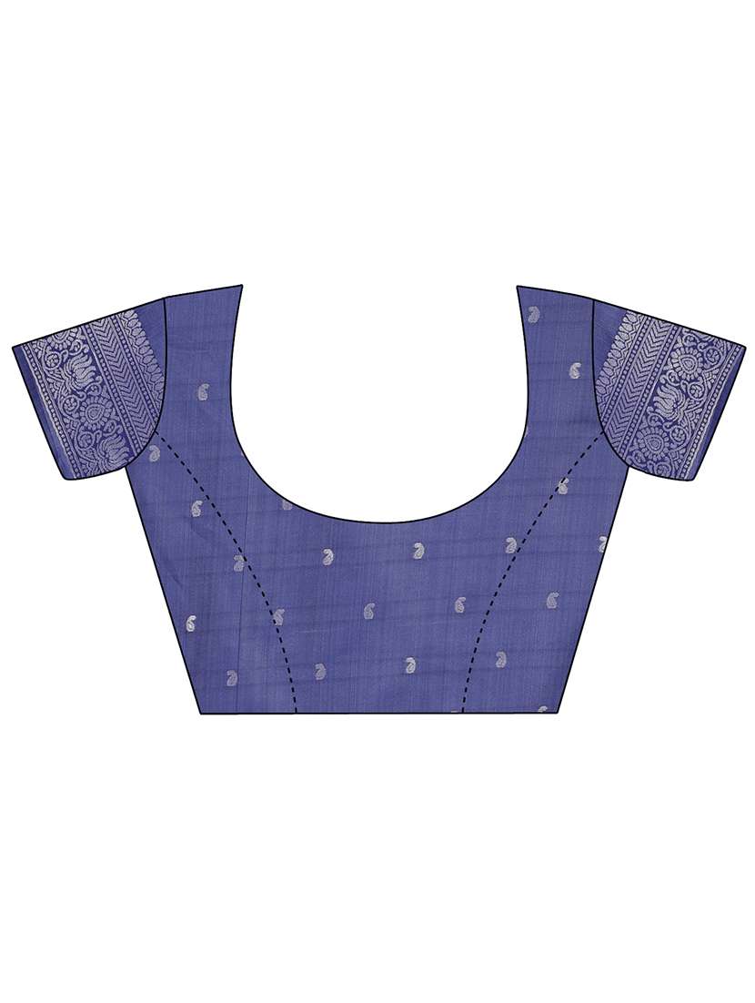 women self design banarasi saree with blouse - 21905278 -  Standard Image - 5