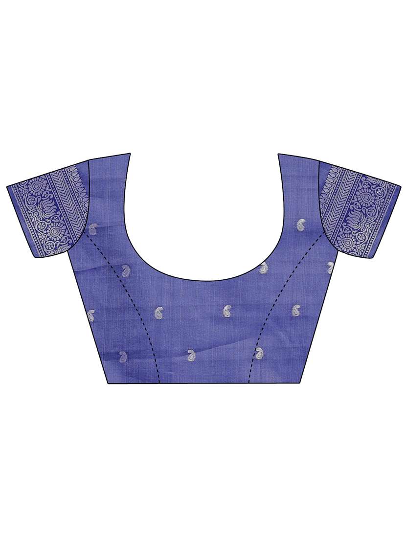 women self design banarasi saree with blouse - 21905281 -  Standard Image - 5