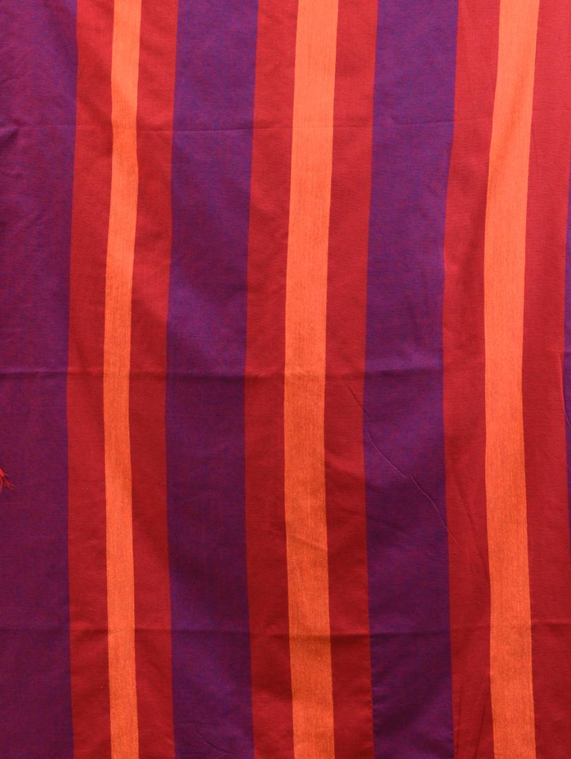 women solid handloom saree with blouse - 21905501 - Standard Image - 5