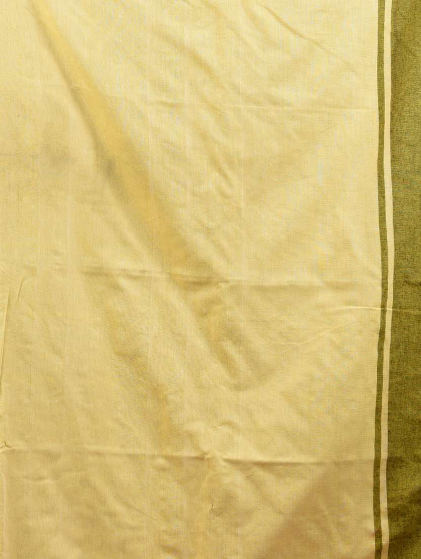 women solid handloom saree with blouse - 21905502 -  Standard Image - 5