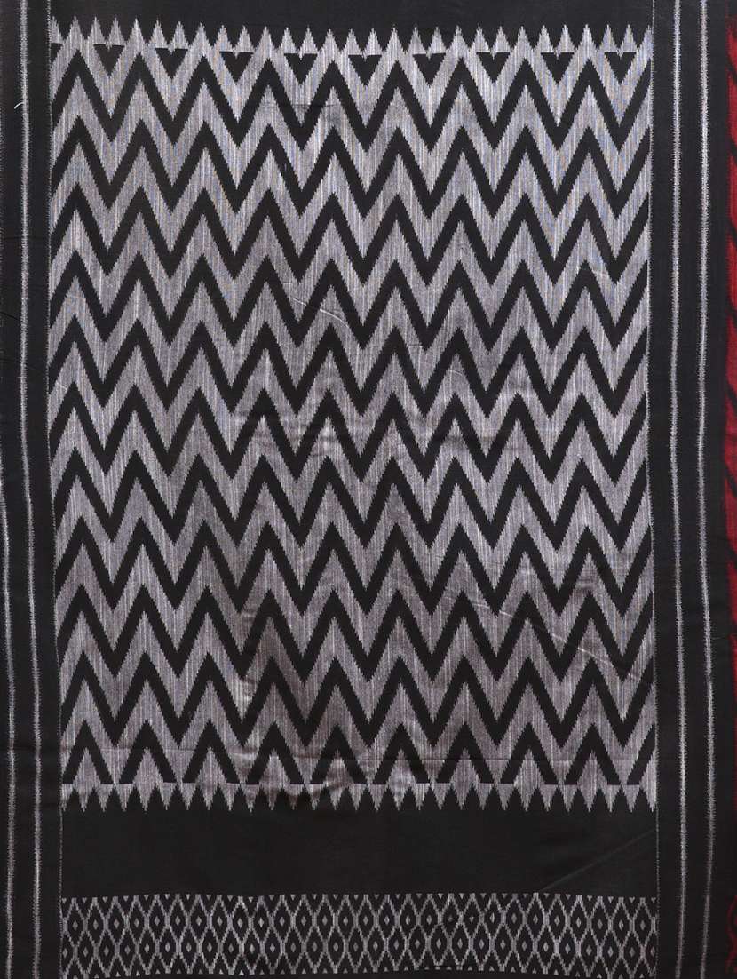 women chevron handloom saree with blouse - 21905549 - Standard Image - 5