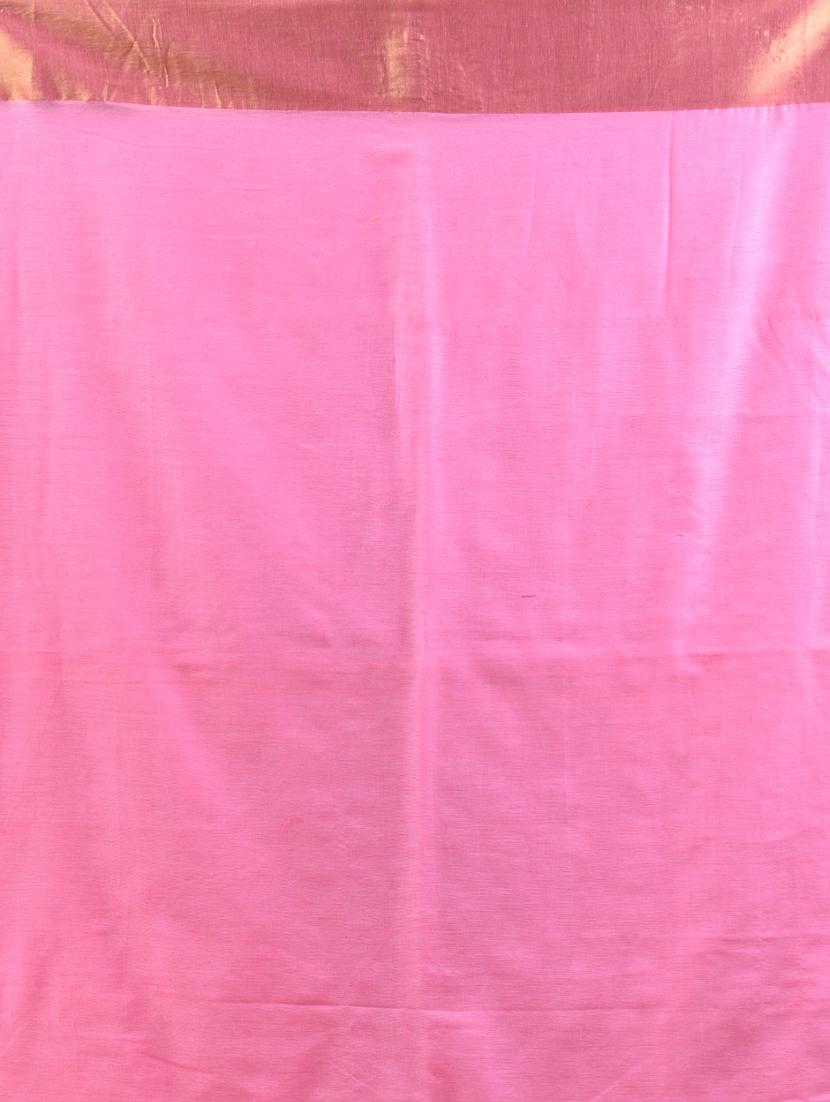 women solid with bordered handloom saree - 21905555 - Standard Image - 5