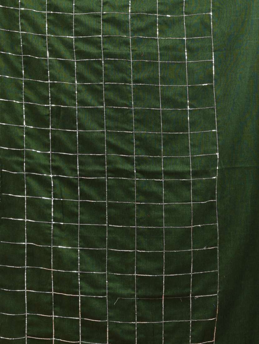 women checkered handloom saree with blouse - 21905578 -  Standard Image - 5