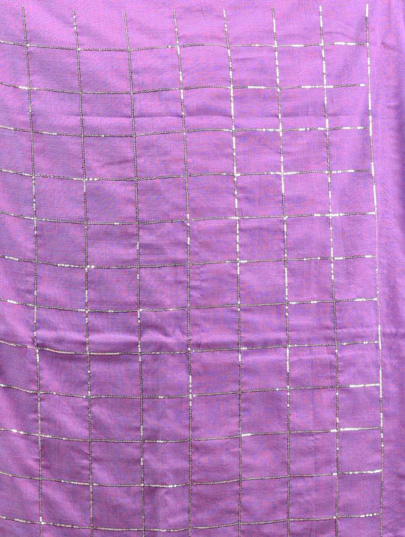 women checkered handloom saree with blouse - 21905579 -  Standard Image - 5