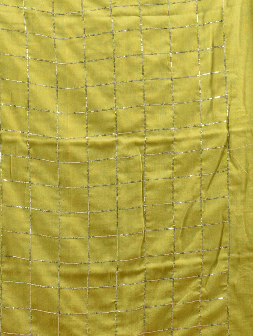 women checkered handloom saree with blouse - 21905580 - Standard Image - 5