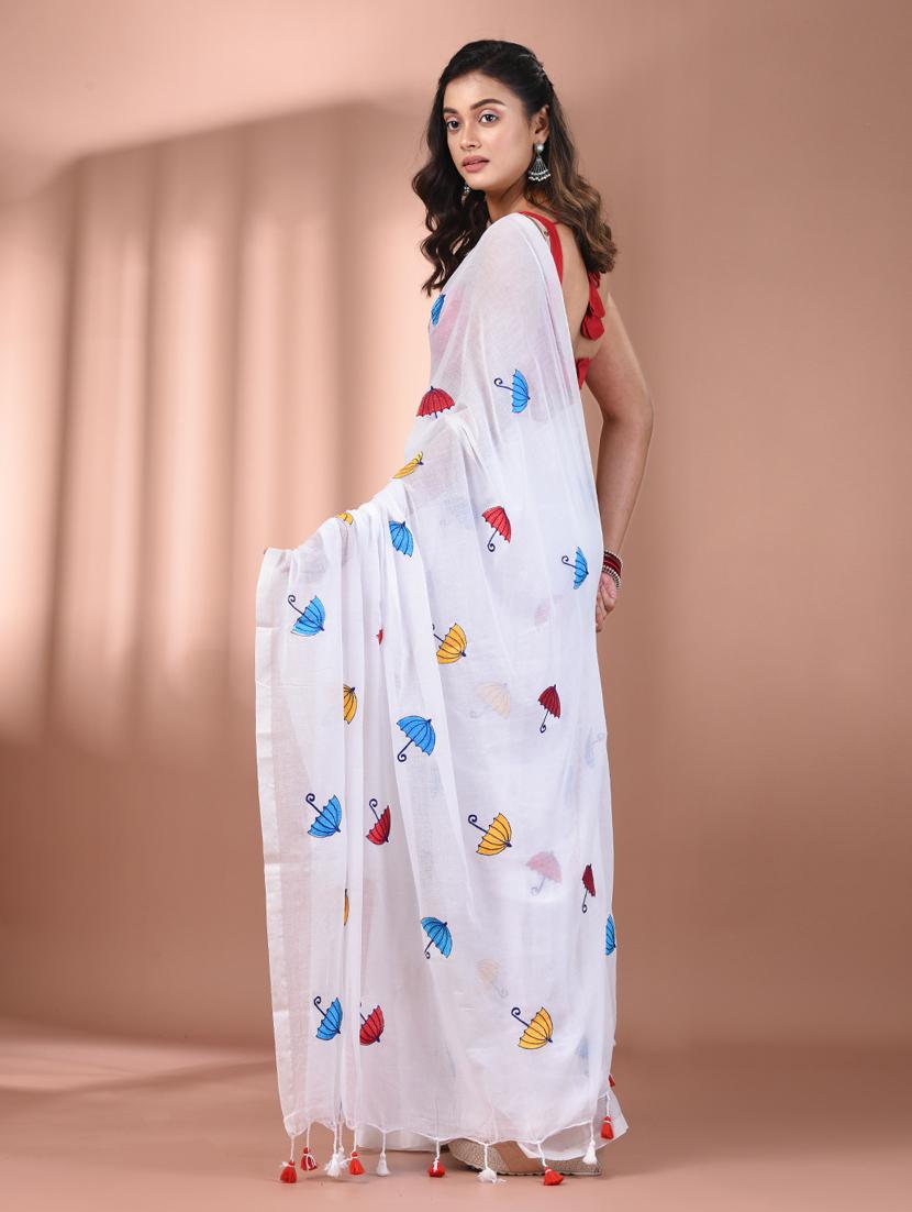 women white handloom saree - 21905591 - Standard Image - 3