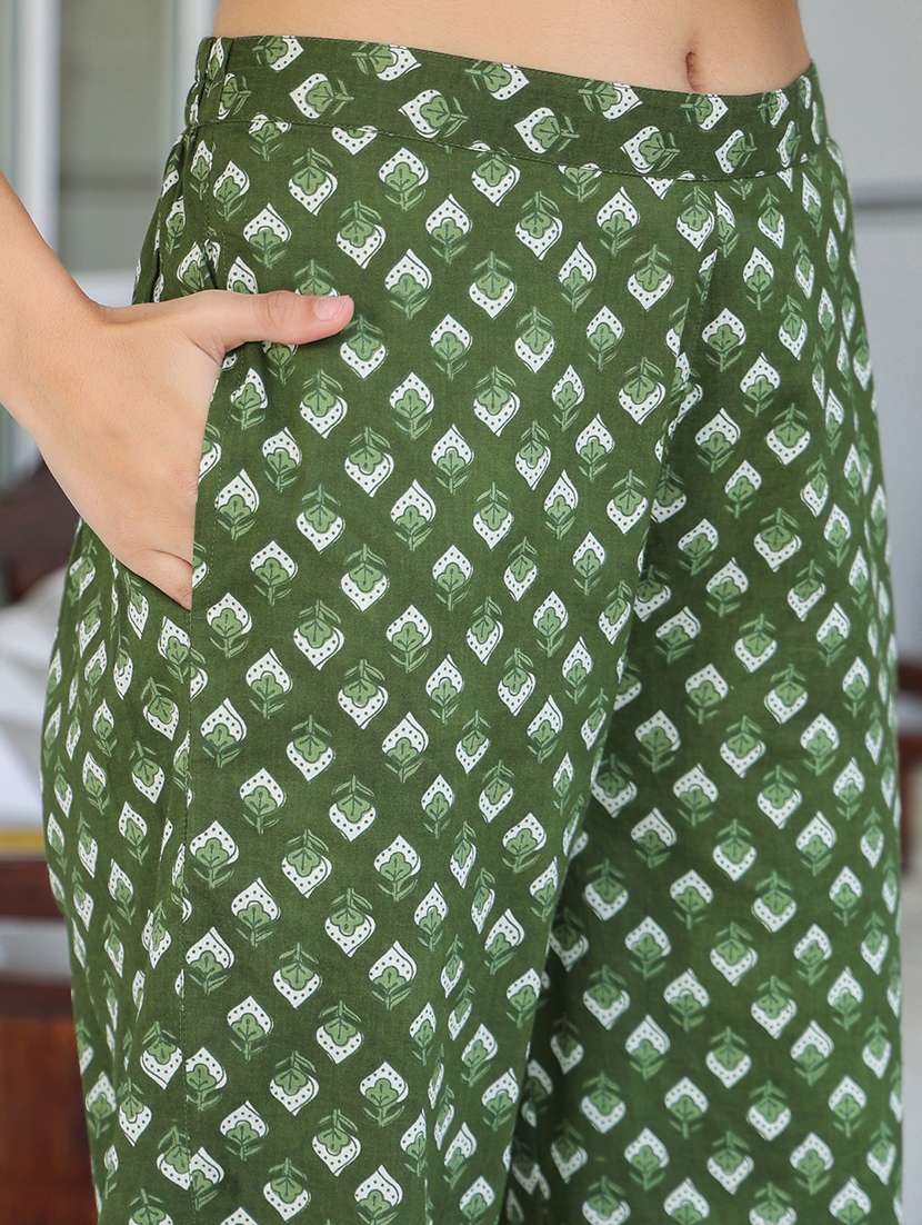 women three quarter sleeve kurta pant with dupatta set - 21906191 - Standard Image - 5