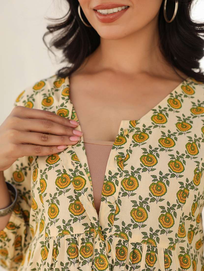 women floral printed maternity wear dress - 21906325 -  Standard Image - 5