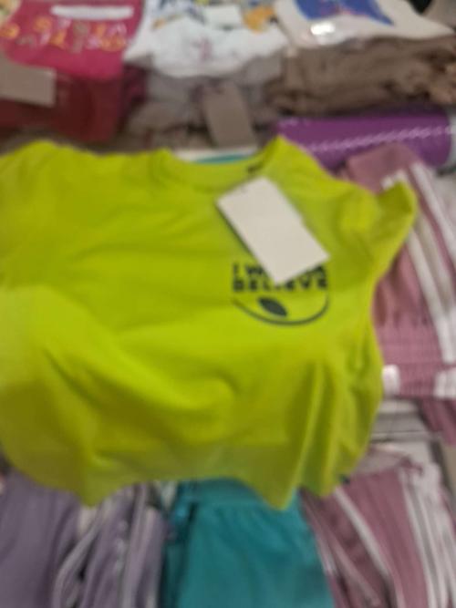 lime green cotton single jersey tshirt - 21906699 - Standard Image - 0