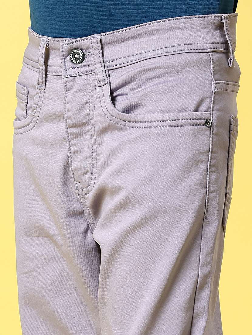 boys solid mid rise straight fit jeans - 21906702 - Standard Image - 5