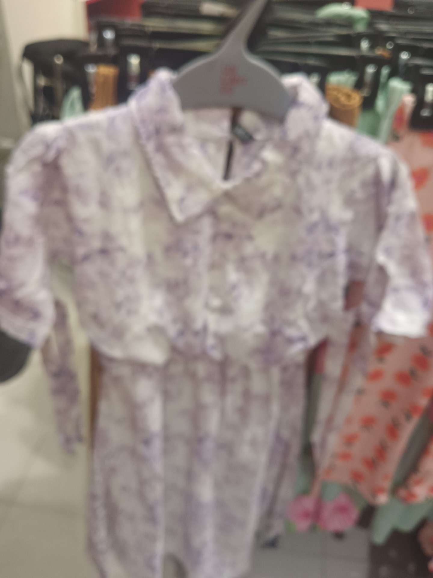 lavender chiffon frock - 21906718 - Zoom Image - 0