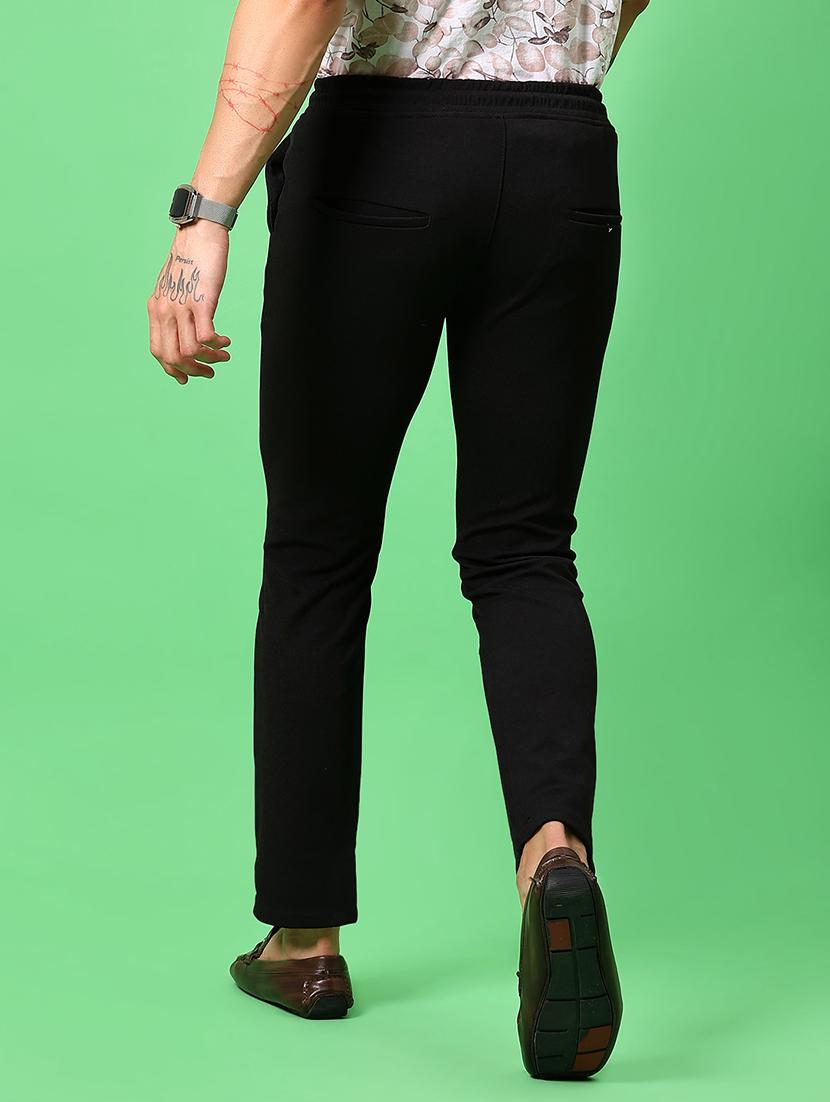 men solid mid rise slim fit chinos - 21906767 - Standard Image - 3