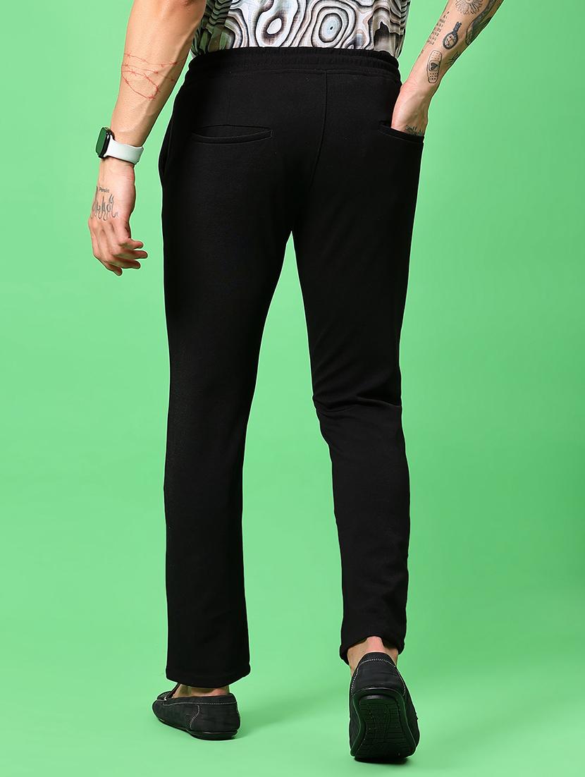 men solid mid rise straight fit chinos - 21906771 - Standard Image - 3