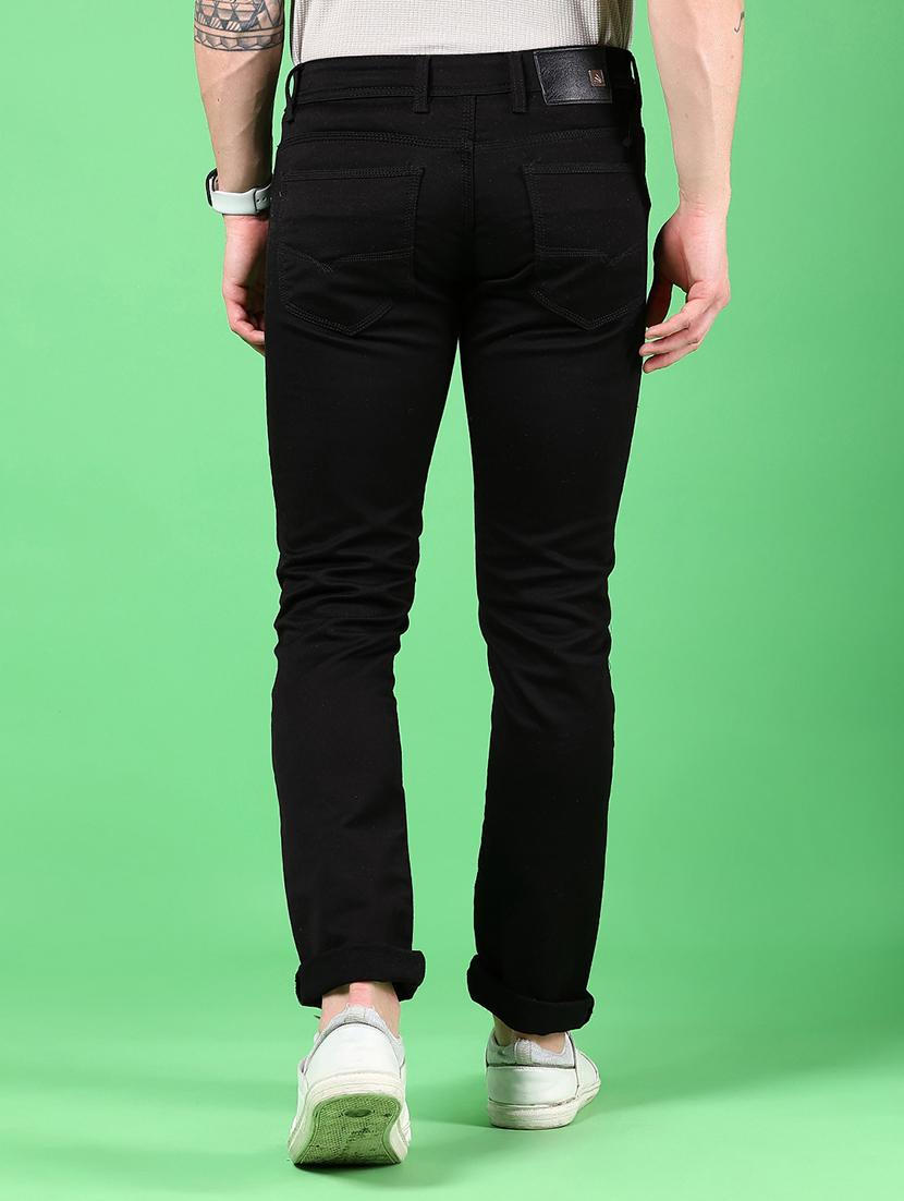 men solid mid rise slim fit jean - 21906794 - Standard Image - 3