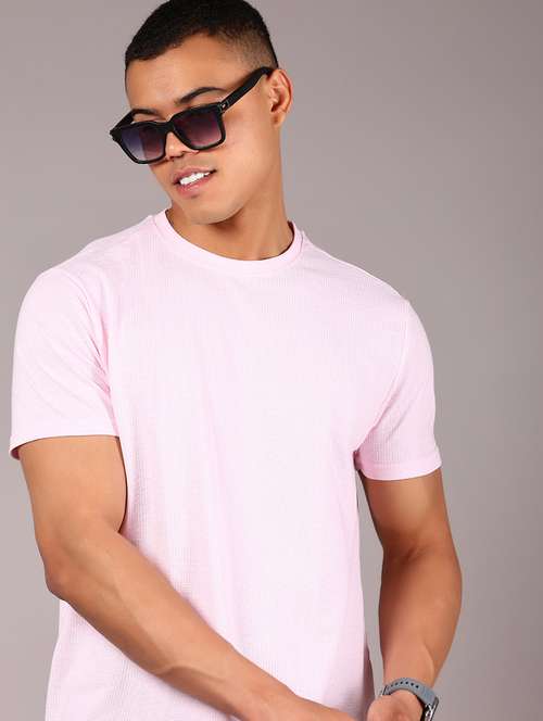 men solid short sleeve regular fit t-shirt - 21906818 - Standard Image - 0