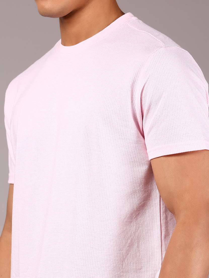 men solid short sleeve regular fit t-shirt - 21906818 - Standard Image - 3