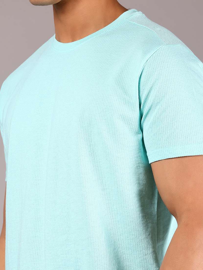 men solid short sleeve regular fit t-shirt - 21906819 - Standard Image - 3