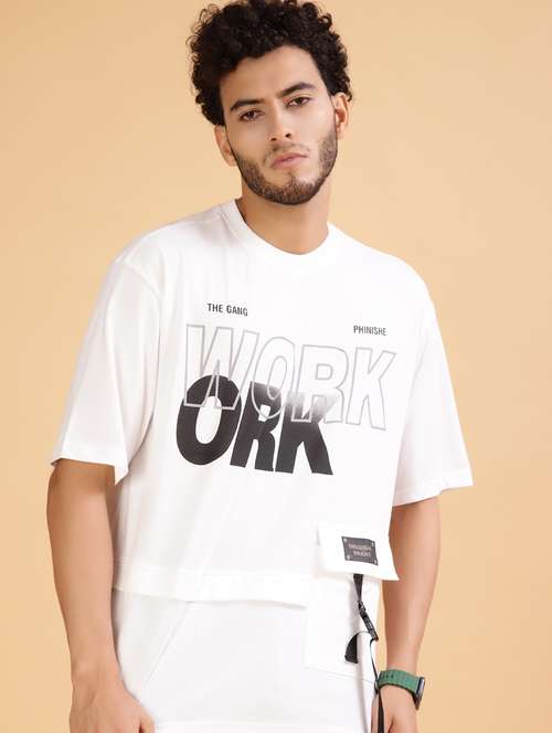 men typographic short sleeve regular fit t-shirt - 21906872 -  Standard Image - 0