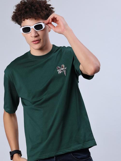 men printed short sleeve regular fit t-shirt - 21906876 -  Standard Image - 0