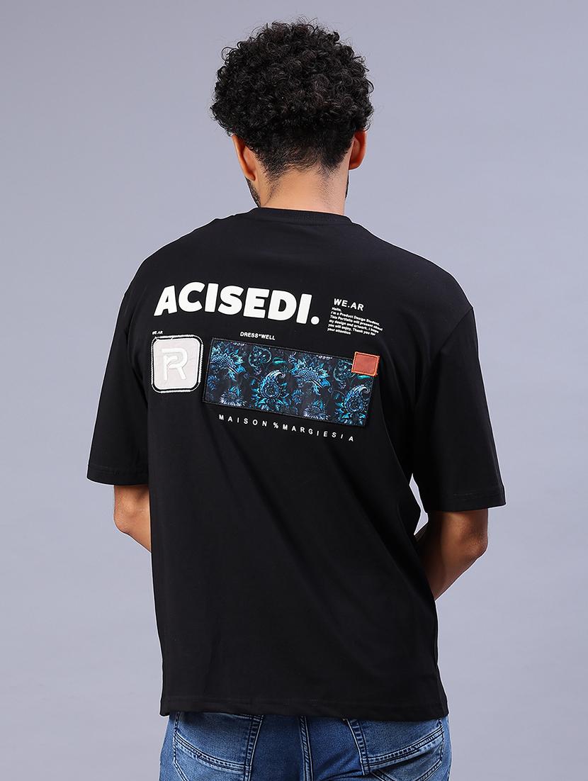 men back print short sleeve regular fit t-shirt - 21906879 - Standard Image - 3