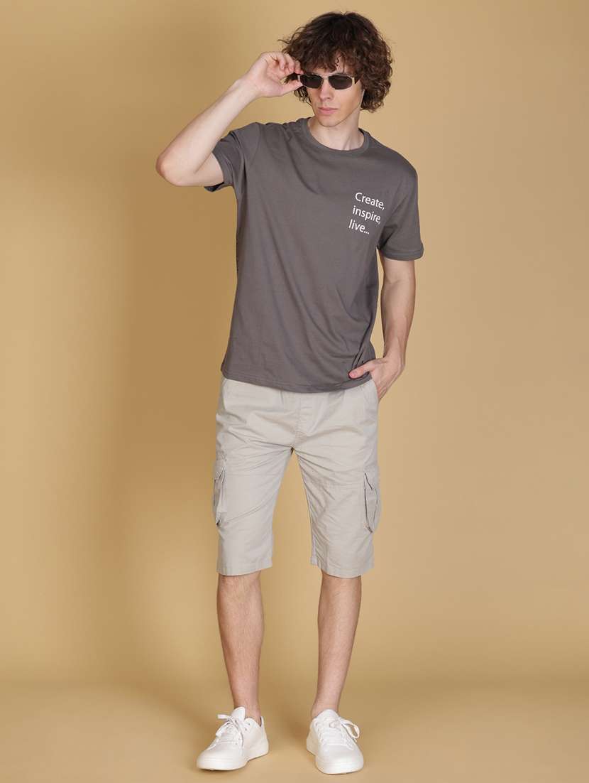 men front & back print round neck regular fit t-shirt - 21906898 - Standard Image - 3