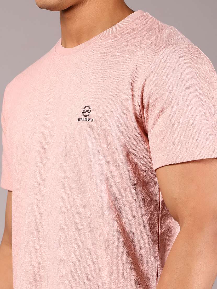 men solid short sleeve regular fit t-shirt - 21906939 -  Standard Image - 3