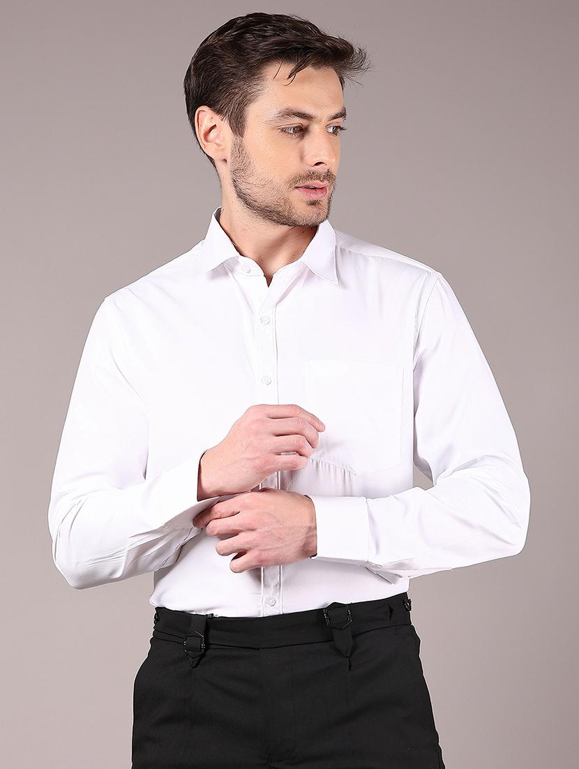 men solid long sleeve formal shirt - 21907603 - Zoom Image - 0